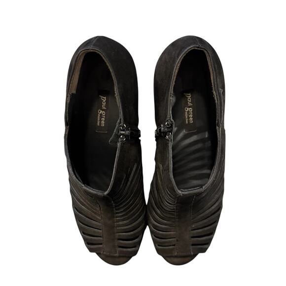 PAUL GREEN Munchen Black Suede Tasha Sandal, Size 4.5, NWB - Picture 4 of 15